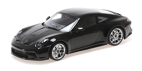 PORSCHE 911 (992) GT3 TOURING – 2022 – BLACK W/SILVER WHEELS - L.E. 287 pcs. 1:18 model