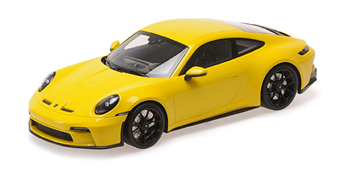 PORSCHE 911 (992) GT3 TOURING – 2022 – YELLOW W/BLACK WHEELS - L.E. 289 pcs. 1:18 model