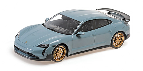 PORSCHE TAYCAN TURBO GT – 2024 – GREEN 1:18 model