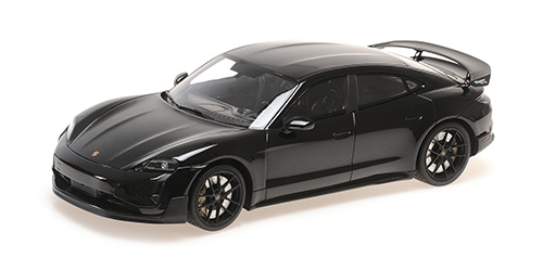 PORSCHE TAYCAN TURBO GT – 2024 – BLACK 1:18 model