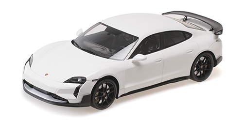 PORSCHE TAYCAN TURBO GT – 2024 – WHITE 1:18 model
