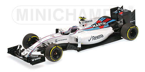 WILLIAMS MARTINI RACING MERCEDES FW38 – VALTTERI BOTTAS – 2016 1:18 model