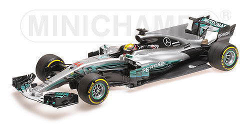 MERCEDES AMG PETRONAS FORMULA ONE TEAM F1 W08 EQ POWER+ – LEWIS HAMILTON – WINNER CHINESE GP 2017 L.E. 240 pcs. 1:18 model