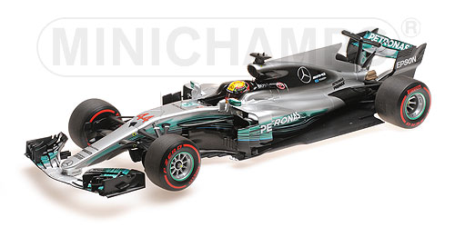 MERCEDES AMG PETRONAS FORMULA ONE TEAM F1 W08 EQ POWER+ – LEWIS HAMILTON – RUSSIAN GP 2017 L.E. 144 pcs. 1:18 model