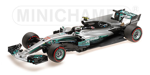 MERCEDES AMG PETRONAS FORMULA ONE TEAM F1 W08 EQ POWER+ – VALTTERI BOTTAS – 1ST WIN RUSSIAN GP 2017 L.E. 110 pcs. 1:18 model