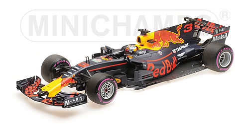RED BULL RACING TAG-HEUER RB13 – DANIEL RICCIARDO – MEXICAN GP 2017 L.E. 72 pcs. 1:18 model