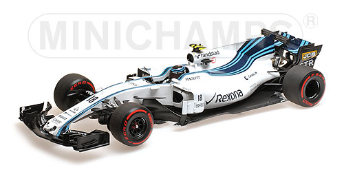 WILLIAMS MARTINI RACING MERCEDES FW40 – LANCE STROLL – ABU DHABI GP 2017 1:18 model