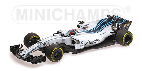 WILLIAMS MARTINI RACING MERCEDES FW40 – ROBERT KUBICA – ABU DHABI TESTING NOVEMBER 2017 1:18 model