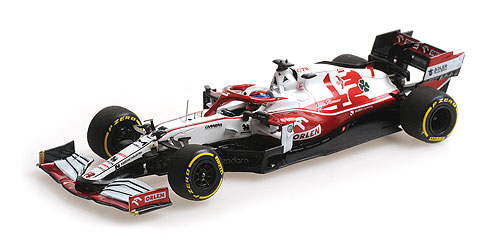 ALFA ROMEO RACING ORLEN C41 – KIMI RAIKKONEN – BAHRAIN GP 2021 1:18 model