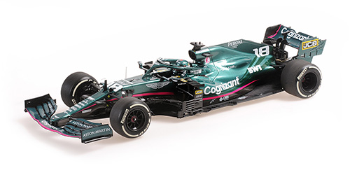 ASTON MARTIN COGNIZANT FORMULA ONE TEAM AMR21 – LANCE STROLL – MONACO GP 2021 1:18 model