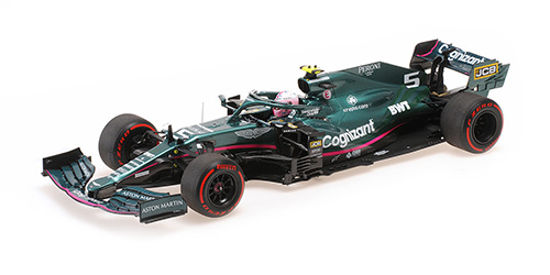 ASTON MARTIN COGNIZANT FORMULA ONE TEAM AMR21 – SEBASTIAN VETTEL – 2ND AZERBAIJAN GP 2021 1:18 model