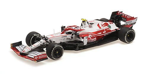 ALFA ROMEO RACING ORLEN C41 – ANTONIO GIOVINAZZI – FINAL RACE – ABU DHABI GP 2021 1:18 model