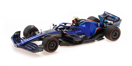 WILLIAMS RACING FW44 – NICHOLAS LATIFI- BAHRAIN GP 2022 - L.E. 222 pcs. 1:18 model