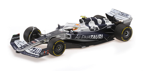 SCUDERIA ALPHATAURI AT03 – YUKI TSUNODA – BAHRAIN GP 2022 - L.E. 384 pcs. 1:18 model