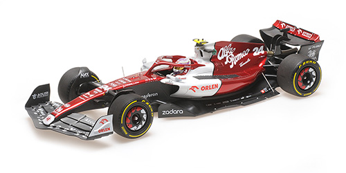 ALFA ROMEO F1 TEAM ORLEN C42 – GUANYU ZHOU – BAHRAIN GP 2022 - L.E. 1044 pcs. 1:18 model