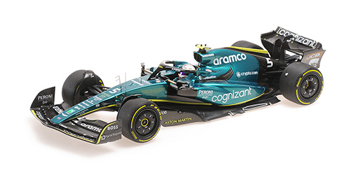 ASTON MARTIN ARAMCO COGNIZANT FORMULA ONE TEAM AMR22 – S. VETTEL – LAST RACE ABU DHABI GP 2022 1:18 model
