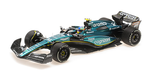 ASTON MARTIN ARAMCO COGNIZANT FORMULA ONE TEAM AMR23 – FERNANDO ALONSO – 3RD PLACE BAHRAIN GP 2023 - L.E. 612 pcs. 1:18 model