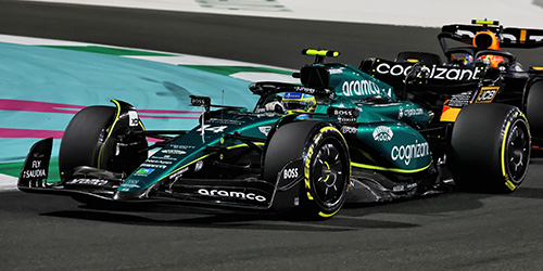 ASTON MARTIN ARAMCO COGNIZANT FORMULA ONE TEAM AMR23 – FERNANDO ALONSO – 3RD SAUDI ARABIAN GP 2023 - L.E. 612 pcs. 1:18 model