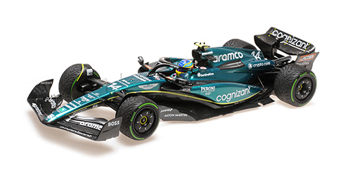 ASTON MARTIN ARAMCO COGNIZANT FORMULA ONE TEAM AMR23 – FERNANDO ALONSO – 2ND MONACO GP 2023 1:18 model