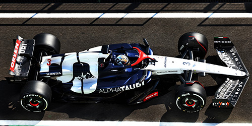 SCUDERIA ALPHATAURI AT04 – DANIEL RICCIARDO – HUNGARIAN GP 2023 1:18 model