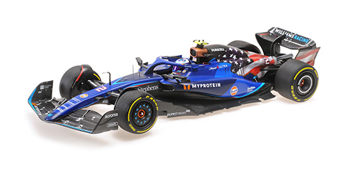 WILLIAMS RACING FW45 – LOGAN SARGEANT – AUSTIN GP 2023 1:18 model
