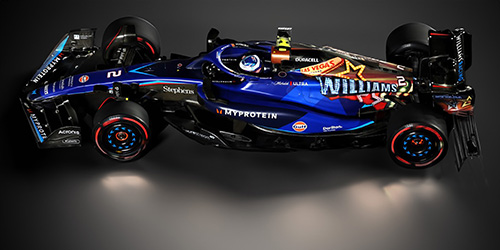 WILLIAMS RACING FW45 – LOGAN SARGEANT – LAS VEGAS GP – 2023 1:18 model