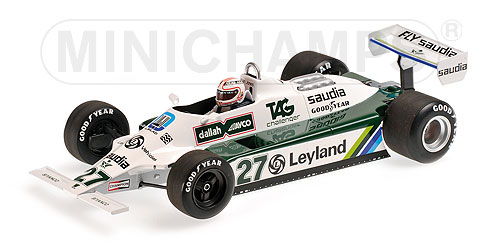 WILLIAMS FORD FW07B – ALAN JONES – WORLD CHAMPION 1980 1:18 model