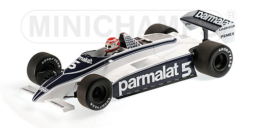 BRABHAM FORD BT49C – NELSON PIQUET – WORLD CHAMPION 1981 L.E. 999 pcs. 1:18 model