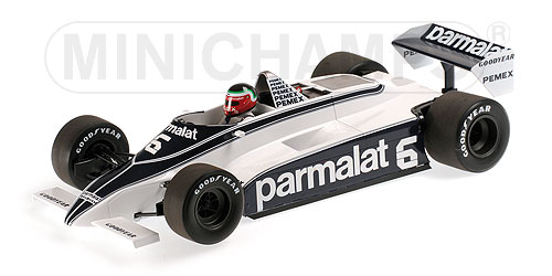 BRABHAM FORD BT49C – HECTOR REBAQUE – 1981 L.E. 999 pcs. 1:18 model
