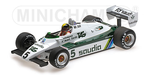 WILLIAMS FORD FW08 – DEREK DALY – 1982 1:18 model