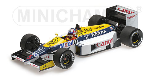 WILLIAMS HONDA FW11 – NIGEL MANSELL – 1986 1:18 model