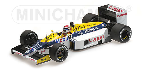 WILLIAMS HONDA FW11 – NELSON PIQUET – 1986 1:18 model
