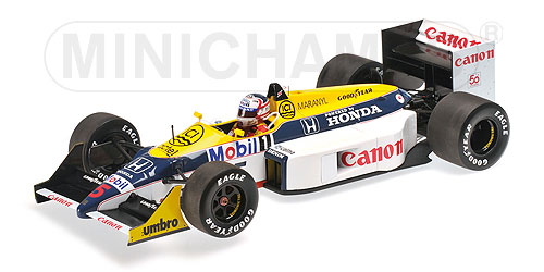 WILLIAMS HONDA FW11B – NIGEL MANSELL – 1987 1:18 model