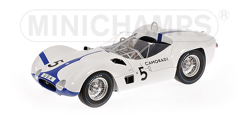 MASERATI TIPO 61 ‘CAMORADI’ – MOSS/GURNEY – WINNER 1000KM NÜRBURGRING 1960 L.E. 2000 pcs. 1:12 model