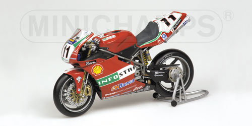 DUCATI 996 – RUBEN XAUS – TEAM DUCATI INFOSTRADA – WORLD SUPERBIKE 2001 1:12 model