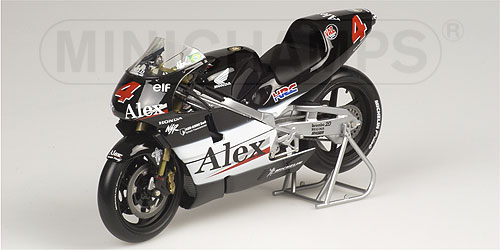 HONDA NSR 500 – ALEX BARROS – TEAM WEST HONDA PONS – GP 500 2001 1:12 model