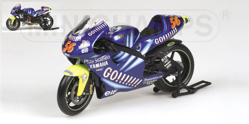 YAMAHA YZR 500 – SHINYA NAKANO – TEAM GAULOISES YAMAHA TECH 3 – GP 500 2001 1:12 model