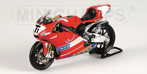 DUCATI DESMOSEDICI INFOSTRADA TESTVERSION 2002 1:12 model