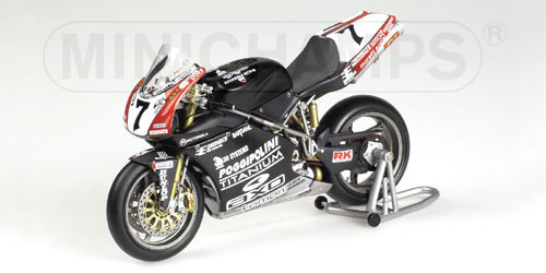 DUCATI 998R – PIERFRANCESCO CHILI – TEAM DUCATI NCR – MOTOGP 2002 1:12 model
