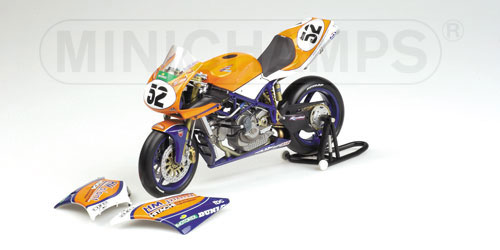 DUCATI 998R F01 – JAMES TOSELAND – TEAM HM PLANT DUCATI – WORLD SUPERBIKE 2002 1:12 model