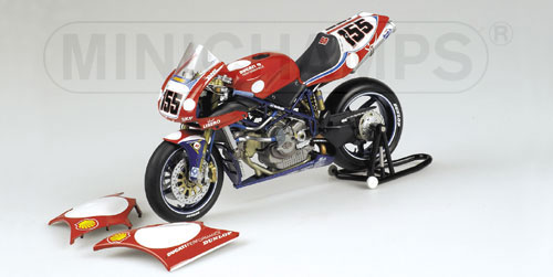 DUCATI 998R – BEN BOSTROM – TEAM DUCATI L&M – WORLD SUPERBIKE 2002 1:12 model