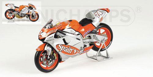 HONDA NSR 500 – DAIJIRO KATOH – TEAM FORTUNA HONDA GRESINI – MOTOGP 2002 1:12 model