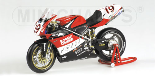 DUCATI 998 RS – LUCIO PEDERCINI – TEAM PEDERCINI – WORLD SUPERBIKE 2003 1:12 model