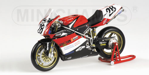 DUCATI 998 RS – SERAFIN FOTI – TEAM PEDERCINI – WORLD SUPERBIKE 2003 1:12 model