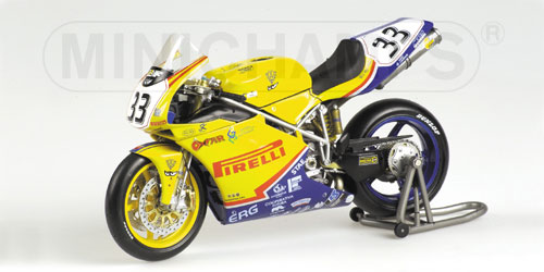 DUCATI 998 RS – JUAN BORJA – TEAM DFX RACING – WORLD SUPERBIKE 2003 1:12 model