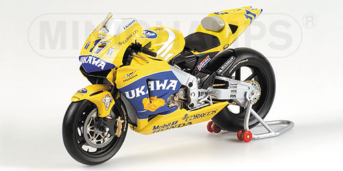 HONDA RC211V – TOHRU UKAWA – TEAM CAMEL PRAMAC PONS – MOTOGP 2003 1:12 model