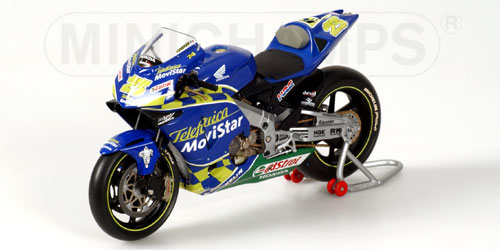 HONDA RC211V – RYUICHI KIYONARI – TEAM TELEFONICA MOVISTAR – MOTOGP 2003 1:12 model