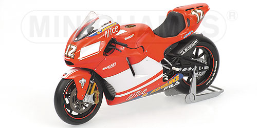 DUCATI DESMOSEDICI – TROY BAYLISS – TEAM MARLBORO DUCATI – MOTOGP 2004 1:12 model
