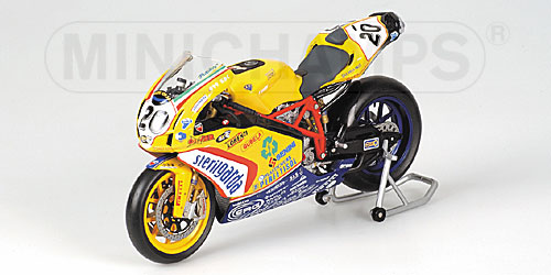 DUCATI 999 RS – MARCO BORCIANI – TEAM D.F.XTREME STERILGARDA – WORLD SUPERBIKE 2004 1:12 model