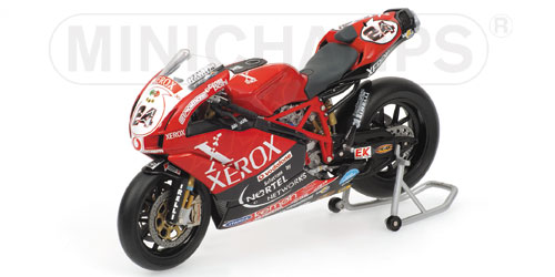 DUCATI 999 RS – GARRY MCCOY – TEAM XEROX DUCATI NORTEL NET – WORLD SUPERBIKE 2004 1:12 model